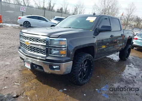 2014 Chevrolet Silverado 1500 1Lt from USA, damaged, VIN 3GCUKREH8EG181298